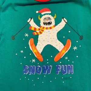 Cat and Jack Yeti pajamas
